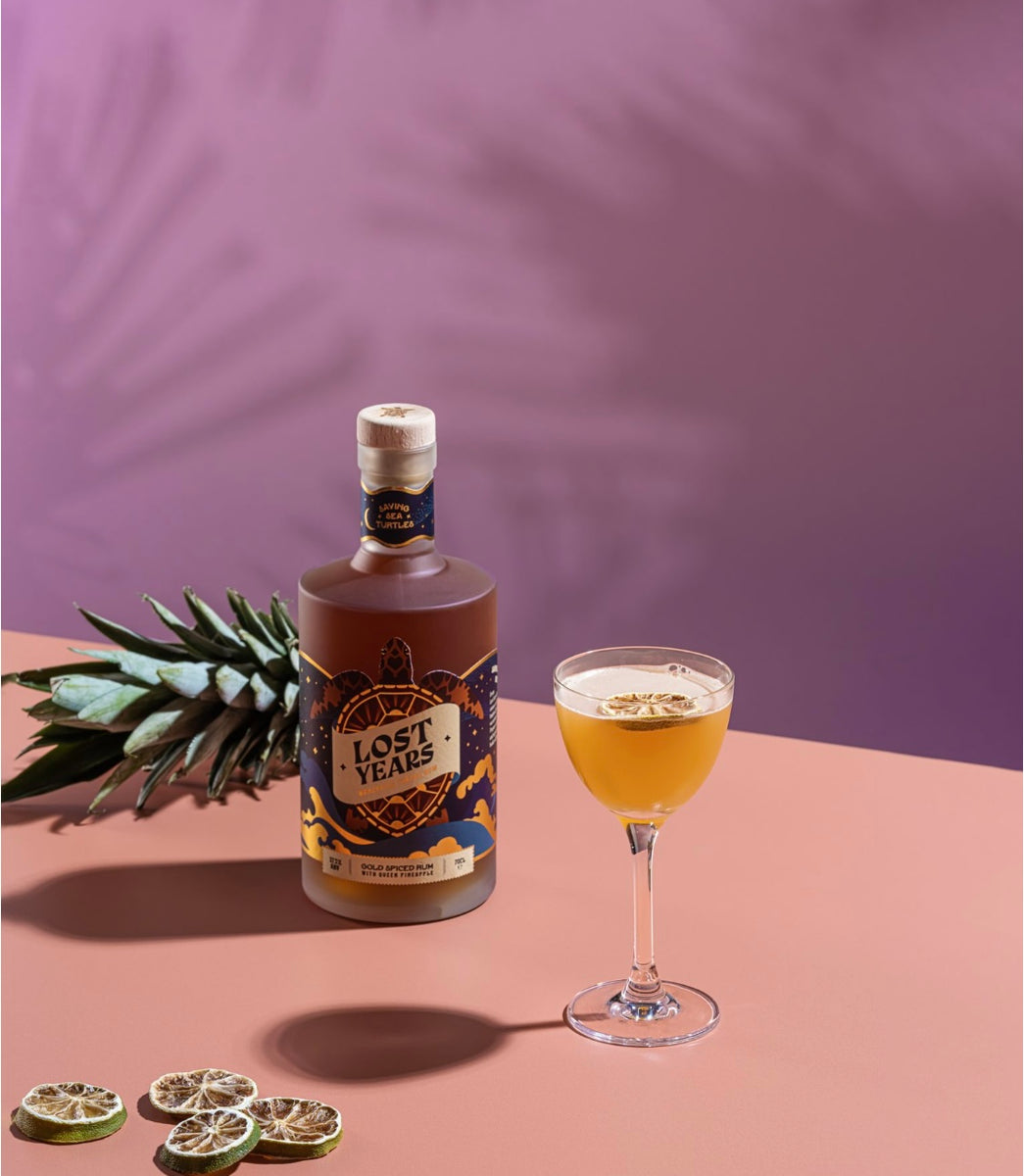 GOLD SPICED PINEAPPLE DAIQUIRI Lost Years Rum